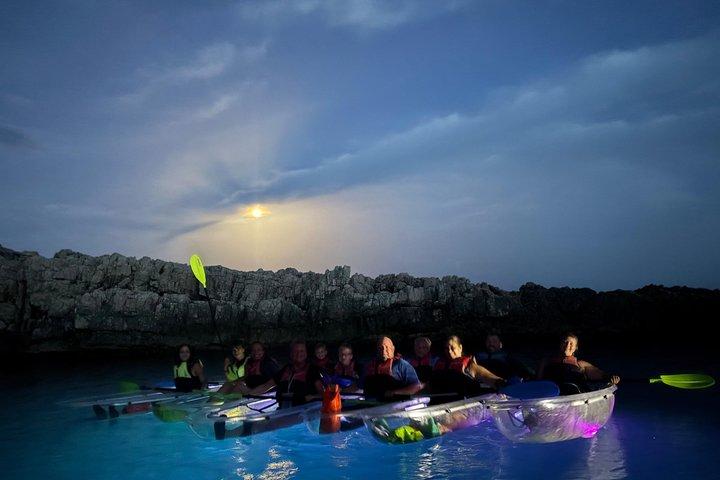 Pula:Sunset/Night Transparent Glow kayak tour