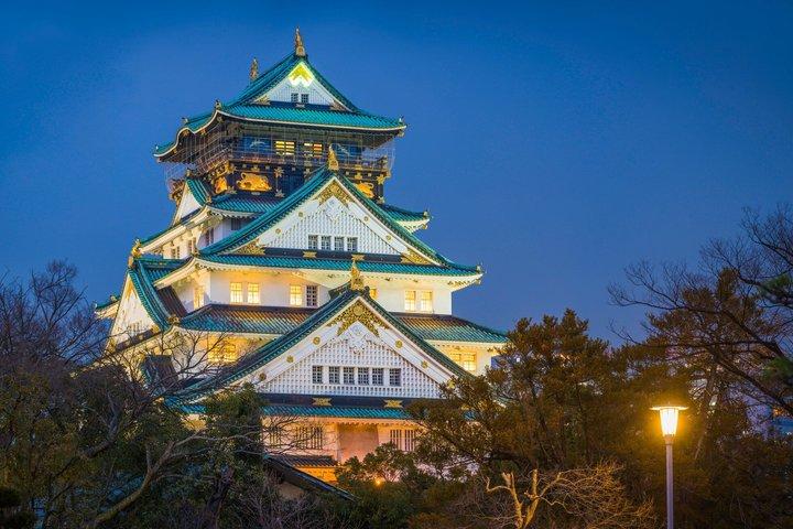Osaka Castle Night Walk & Guided Tour