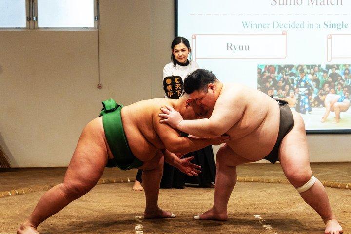 Osaka Sumo Experience com Live Show e desafio ao público