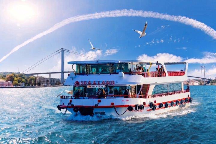 Bosporen sightseeingkryssning med audioguide