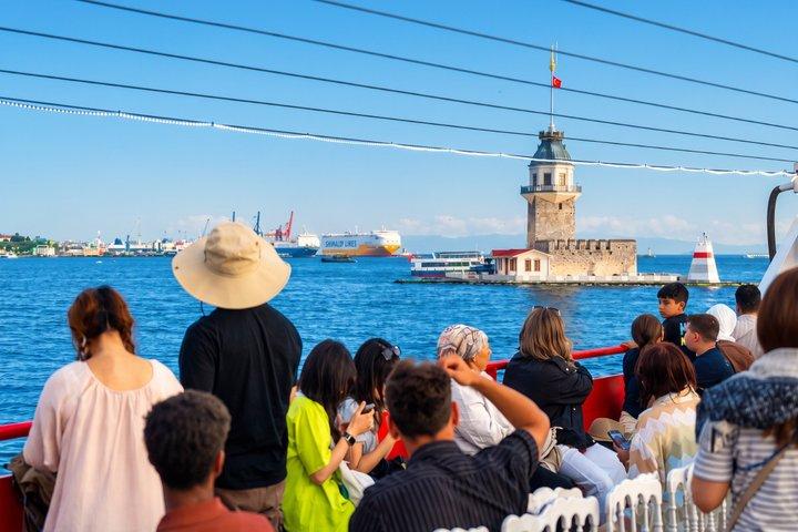 Bosporen sightseeingkryssning med audioguide