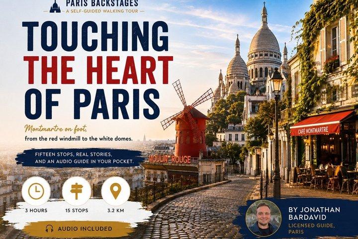 Montmartre Self Guided Walking Tour with Audio Guide