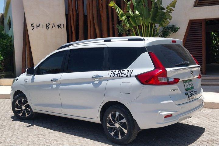 Transfer from chiquila-holbox to airport and hotels in cancun