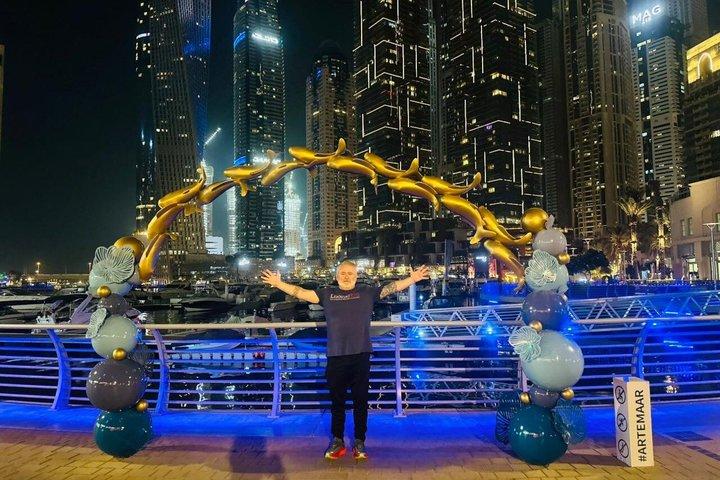 ドバイの夜間乗り継ぎおよびストップオーバーシティツアー（空港送迎付き）
