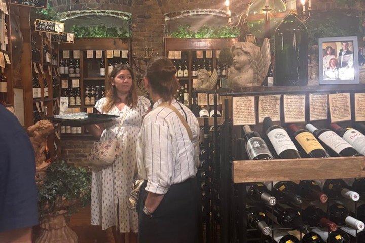 Madvandring i Boston North End med vin- og limoncello-smagning