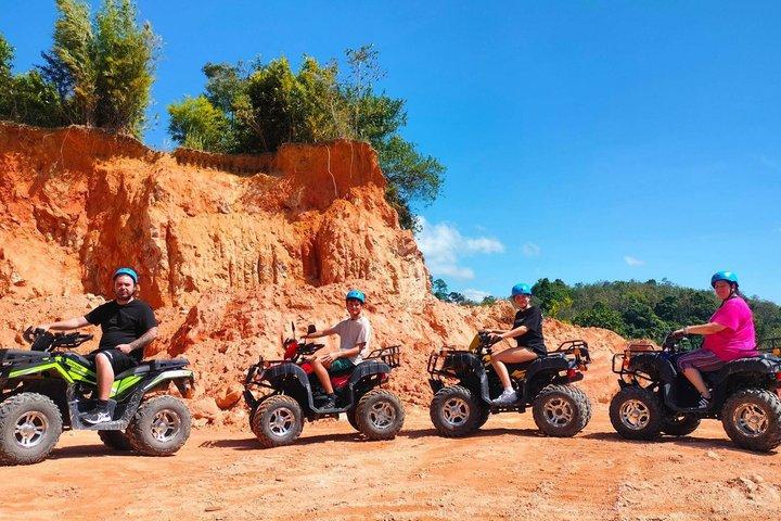 ATV Ride Through Khao Lak Jungle and Waterfall Trail Adventure