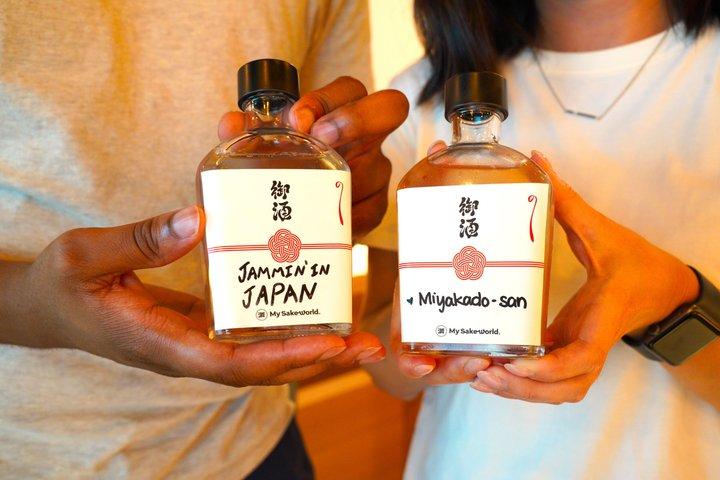 Sake Tasting & Original Sake Creating Experience in Kyoto