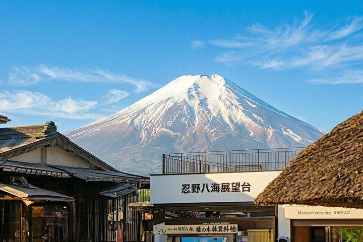 東京発ホテル送迎付き富士山スモールグループ日帰りツアー
