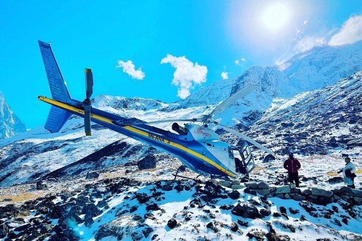 Annapurna Base Camp 4 Day Trek with Helicopter Return