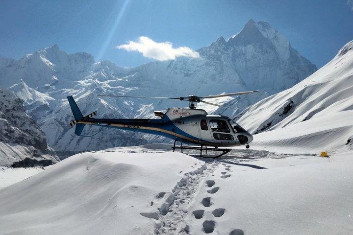 Annapurna Base Camp 4 Day Trek with Helicopter Return