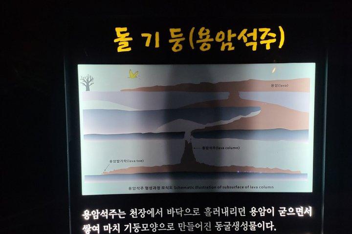 済州島でのプライベートツアー：ダイバーパフォーマンスと万丈窟