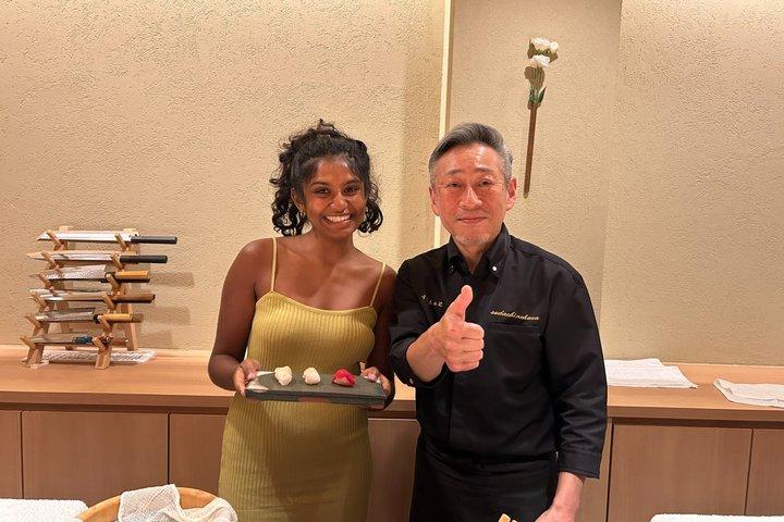 Special Japanese cuisine dinner course