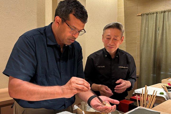 Special Japanese cuisine dinner course