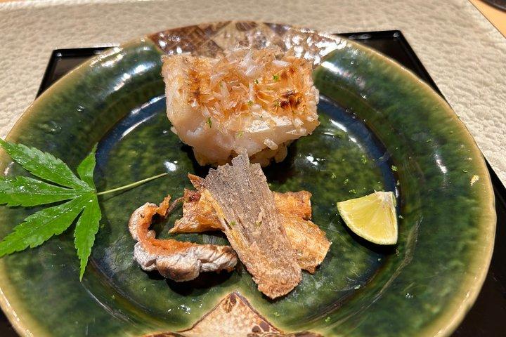 Special Japanese cuisine dinner course