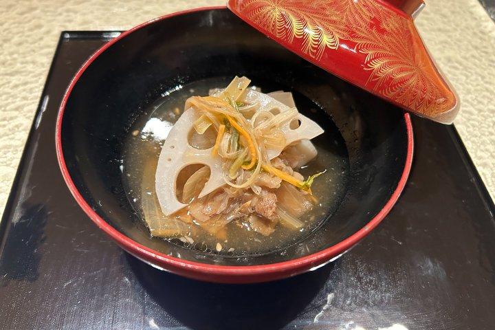 Special Japanese cuisine dinner course