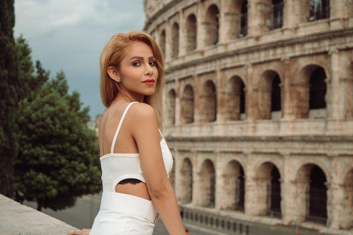 Professional photoshoot in Rome