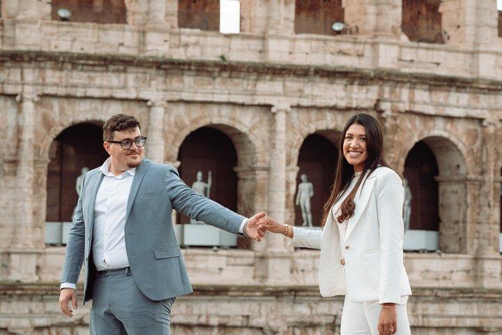 Professional photoshoot in Rome
