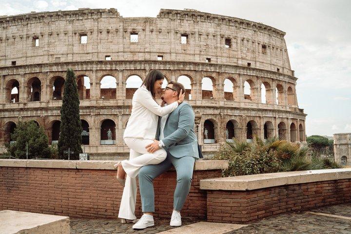 Professional photoshoot in Rome