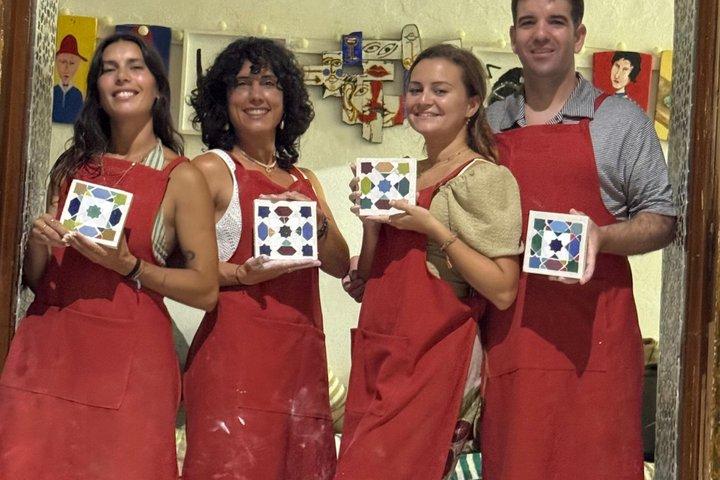 Tetouan UNESCO Medina & Make-Your-Own Zellij Workshop