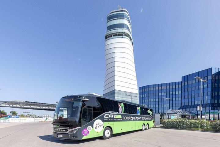 ウィーン市空港列車 - バスによるCAT