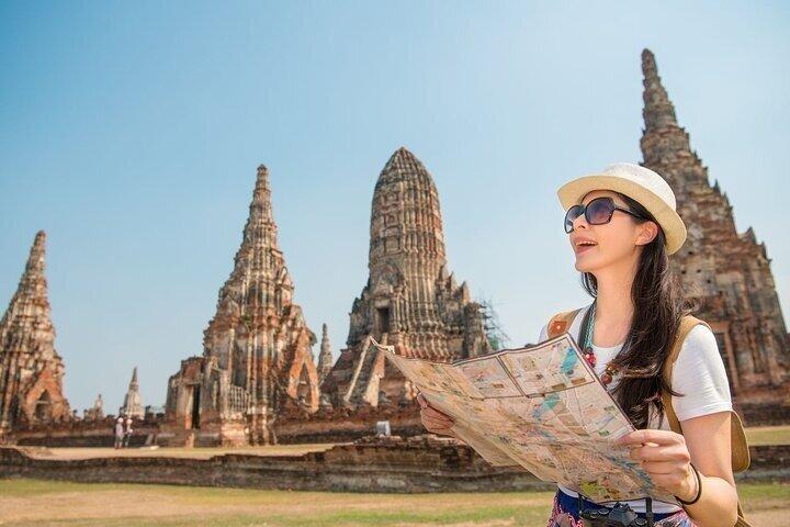 ドイツ語ガイド付きバンコクからのアユタヤ日帰り旅行