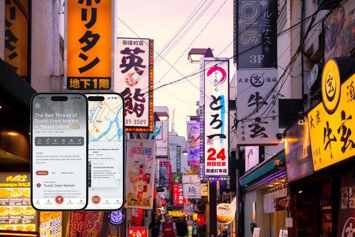 Podcast Tour Tokyo Fra Marked til Sushi Mesterværk
