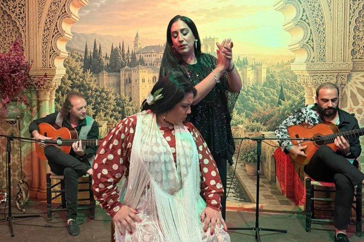 Granada Centro : Flamenco show in Tablao Flamenco Zawi