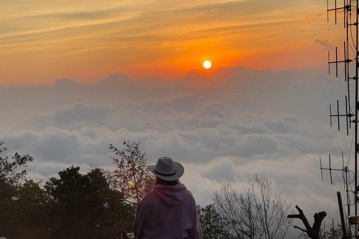 パカヤ火山の豪華なサンセット乗馬ツアー/溶岩シェフによるディナー