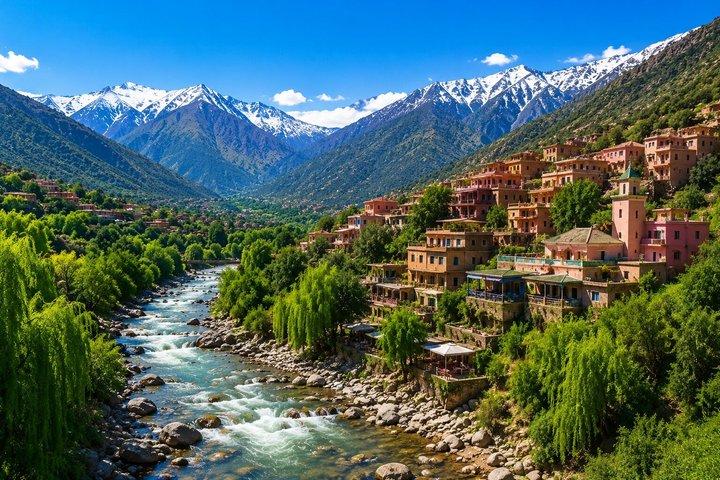 Escursione di un giorno da Marrakech Valle Ourika e Montagne Atlas