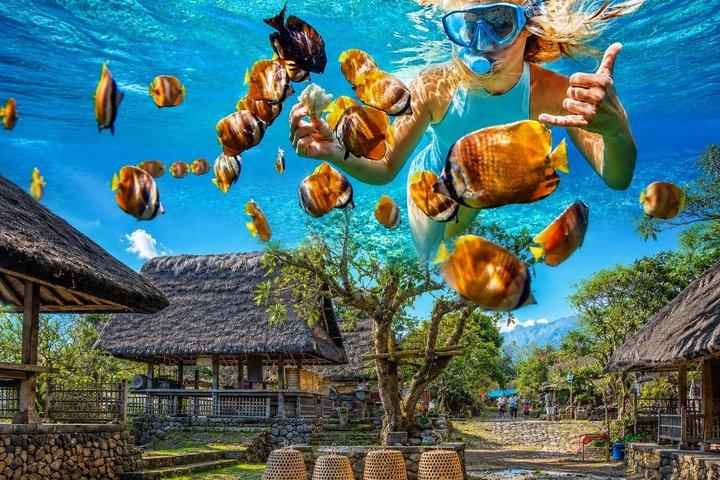 Blue Lagoon Bali 2 Spot Snorkling Valgfri Tur til Tenganan Landsby