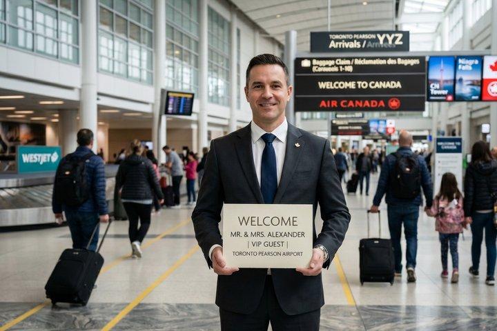 Toronto: Privétransfer YYZ Luchthaven naar/van het stadscentrum