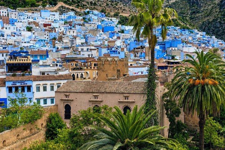 タンジェ発ブルーメディナ訪問付きシェフシャウエン日帰り旅行