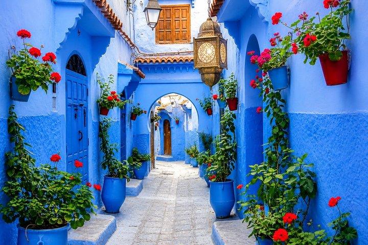 タンジェ発ブルーメディナ訪問付きシェフシャウエン日帰り旅行