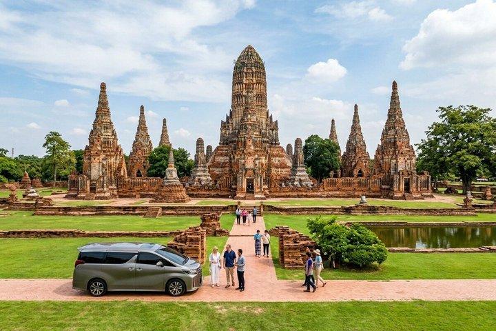Tour de un día por los templos de Ayutthaya UNESCO en grupo pequeño premium en Alphard