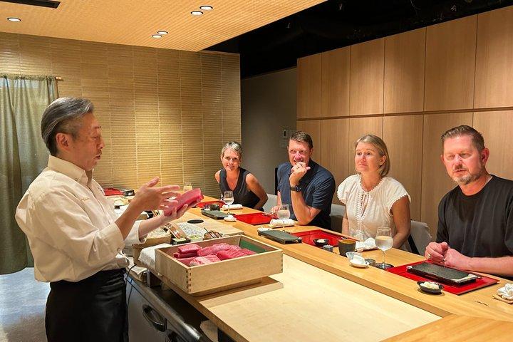 Special Japanese cuisine dinner course