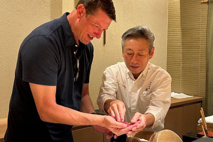 Special Japanese cuisine dinner course
