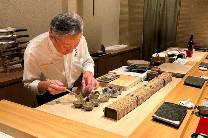 Special Japanese cuisine dinner course