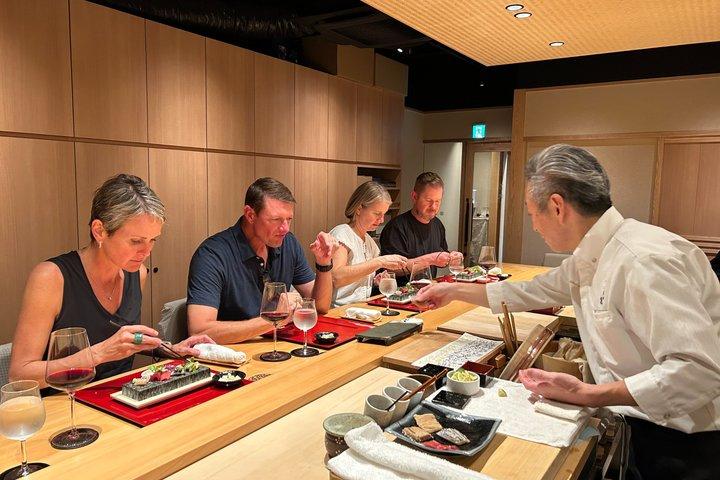 Special Japanese cuisine dinner course