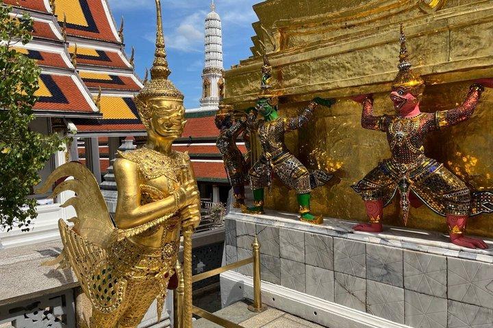 プライベートバンコクのハイライト：王宮、ワットポー、チャイナタウン