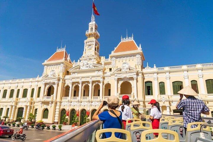 Ho Chi Minh City Double Decker Sightseeing Bus Experience