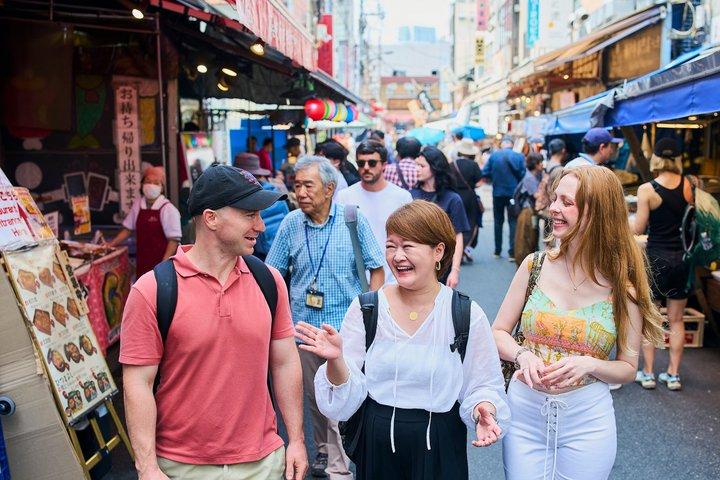 築地市場： 試食付き屋台料理ツアー
