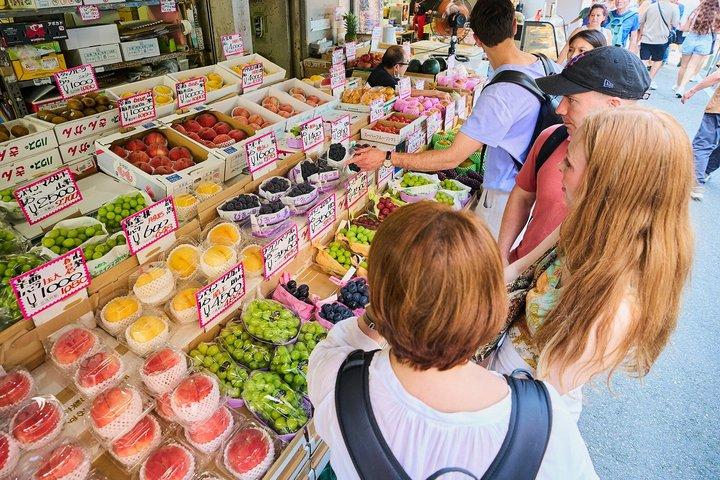 築地市場： 試食付き屋台料理ツアー