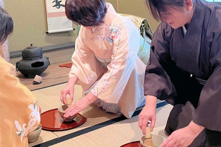 プライベート京都茶道書道着物体験