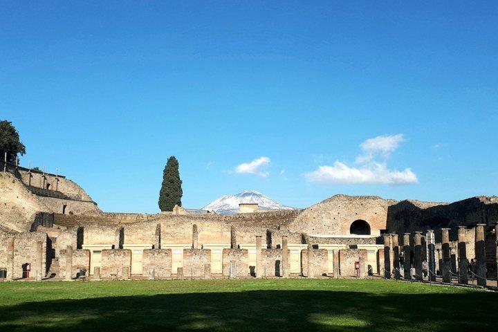 Gemeinsame Gruppenführung durch Pompeji mit bevorzugtem Einlass