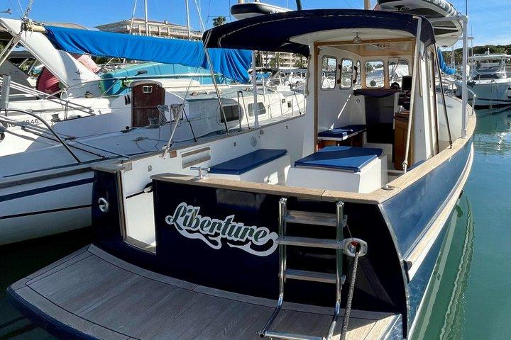 Privat bådtur Cannes Lerins-øerne