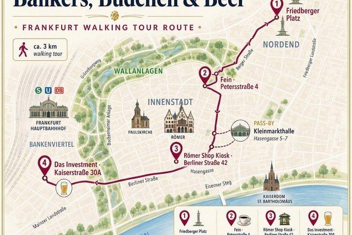 フランクフルト：ウォサーハウスケンツアー – 本物のフランクフルトを発見する