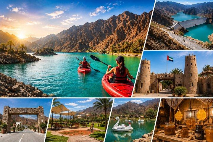 Hatta Mountain Tour from Dubai with Scenic Stops & Kayaking