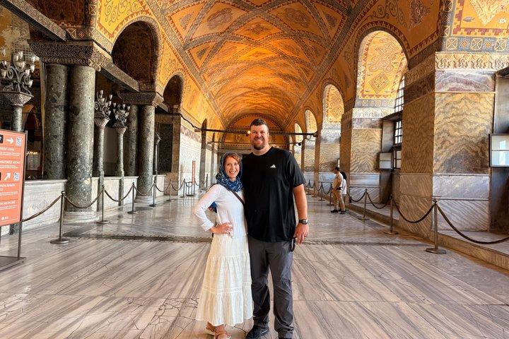 Istanbul Blue Mosque and Hagia Sophia Old City Guided Tour