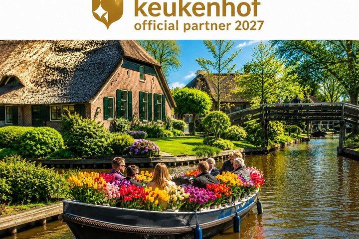 Amsterdam: Tour Giethoorn, Tulip Boat & Keukenhof Day Trip