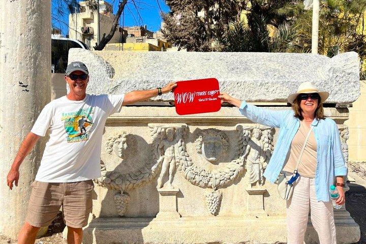 カイロからのプライベートアレクサンドリア日帰り旅行 チケットとランチ
